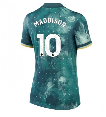 Tottenham Hotspur James Maddison #10 Tercera Equipación Mujer 2024-25 Manga Corta